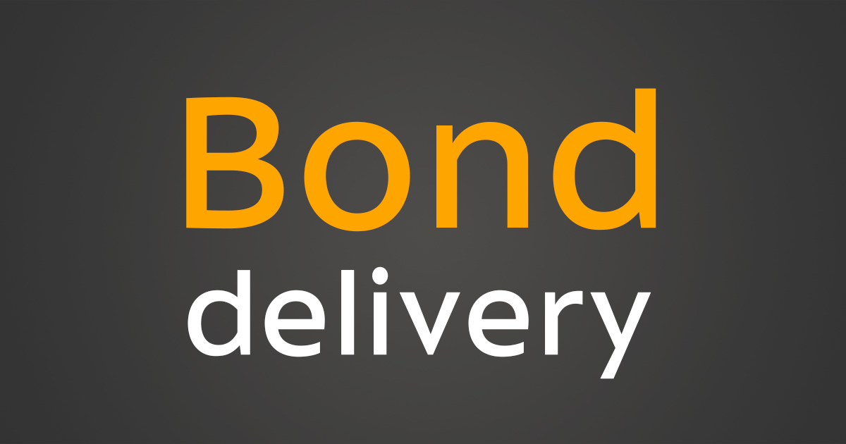 Швидка доставка Bond delivery