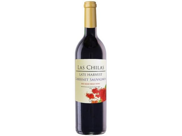 Вино Las Chilas Late Harvest Cabernet Sauvignon Червоне Н/Солодке Чилі (8069)