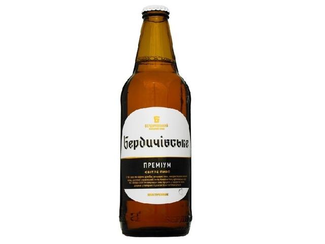 Пиво Бердичівське "Преміум" Світле 0,5 л. С/б (3882)