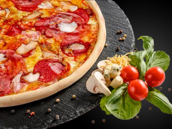 Піца Мясний бум: Піца М'ясний бум 30см