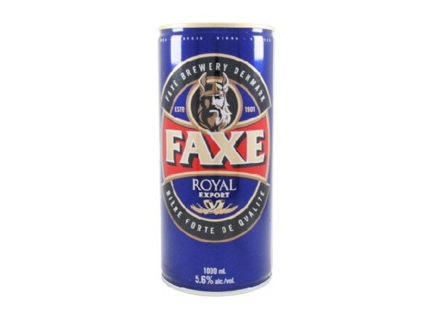 Пиво Faxe Royal світле фільтроване 1л ж/б Данія, 1шт (10880)