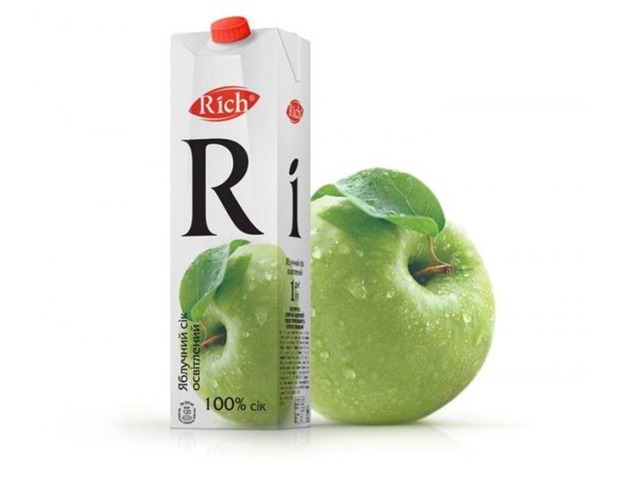 Сік "Rich" Яблуко 1л.  1шт (1249)
