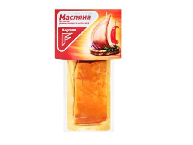 Ескалар (Масляна) Філе - шматок З/ш Х/к в/у 300г.