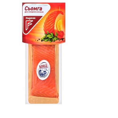 Лосось Філе - шматок З/ш Х/к в/у 130г.