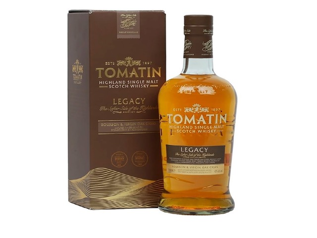 Віскі Tomatin Legacy (подар. набір) 0,7л Шотландія  1шт  (7246)