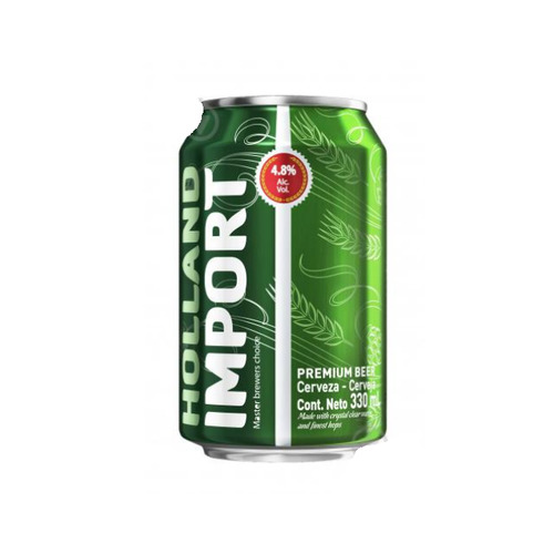 Пиво Import  світле 0.33л ж/б Голландія, 1шт (9620)