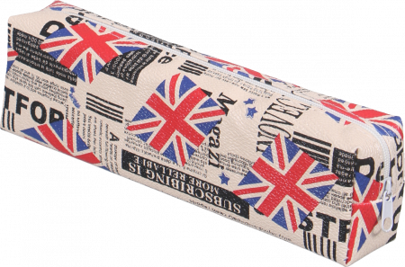 Пенал ПВХ 20х6х4 см Флаг Великобританії` арт. 001-1 И155`