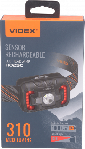 Ліхтарик налобний Videx LED VLF-H025C