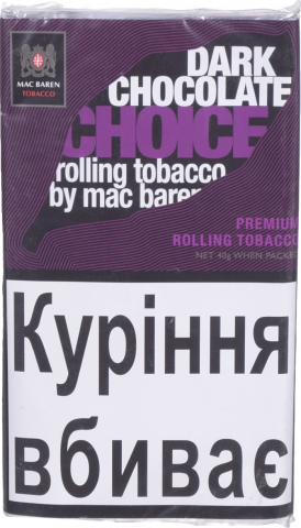 Тютюн Mac Baren 40 г Dark Chocolate Choice