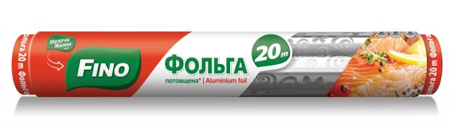 Фольга алюмінієва 20 м МЖ/FINO 2201/7180