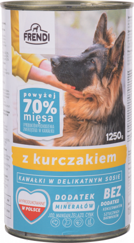 Корм д/собак FRENDI 1250 г з/б з куркою (Польща) И015