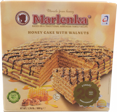 Торт Marlenka 800 г Класичний медовий