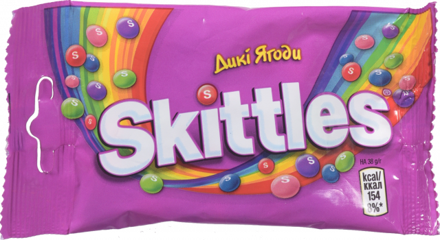 Цукерки Драже Skittles 38 г Лісові Ягоди