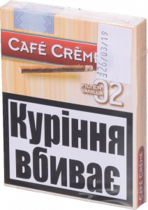 Сигари Cafe Creme 8 шт. Ваніль