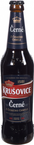 Пиво Крушовіце 0,5 л скл. Cerne
