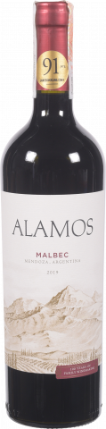 Вино Alamos Мальбек 0,75 л сух. червон.
