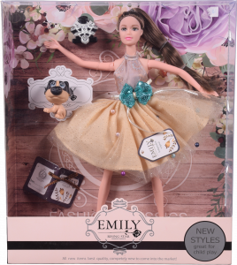 Іграшка лялька Emily QJ079C/QJ079D