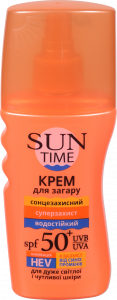 Крем Sun Time 150 мл д/засмаги Суперзахист SPF 50+ 37207