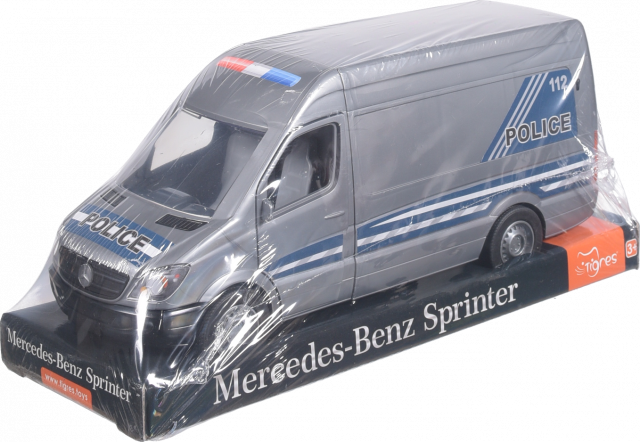 Іграшка Автомобіль Tigres Mercedes-Benz Sprinter Поліцейський планш. 39713
