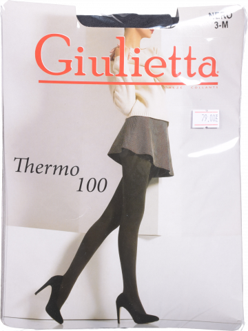 Колготи жін. Giulietta Thermo 100 Nero 3