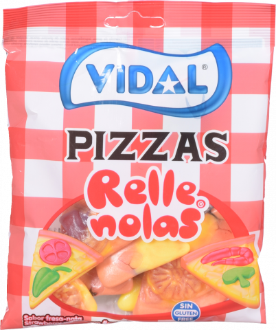 Жувальні цукерки Vidal 90/100 г Наповнена піца
